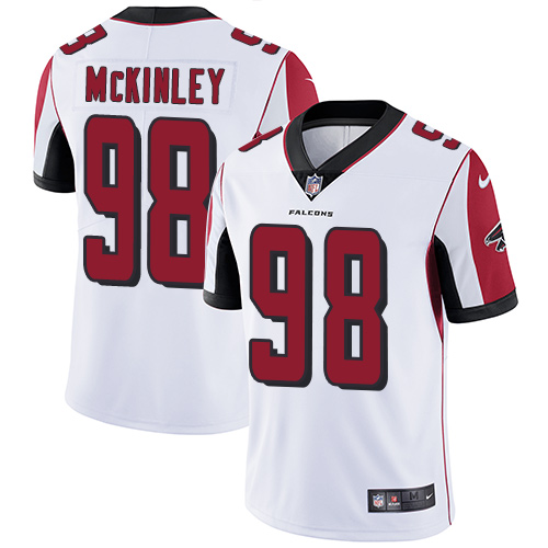 2019 men Atlanta Falcons #98 McKinley white Nike Vapor Untouchable Limited NFL Jersey